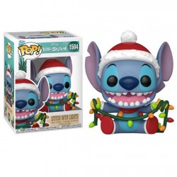 Funko Pop Disney Navidad Stitch con Luces Navidad 1504