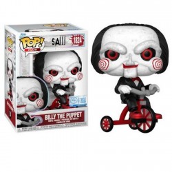 Funko Pop Exclusivo Terror Saw Billy con Triciclo 1824